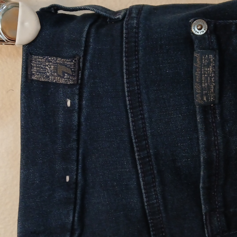 Dark Blue Denim Jeans - Picture 4 of 6